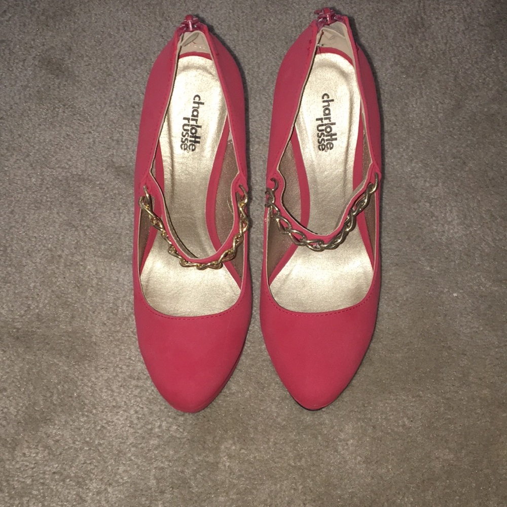 Red Charlotte Russe Heels